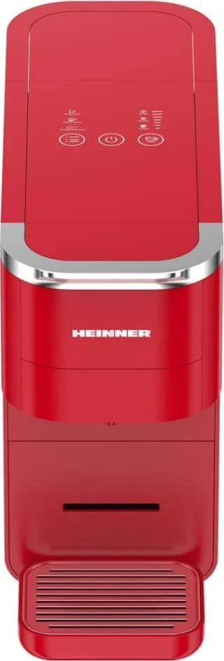 Kavos aparatas (tinka įv.kapsulės ir biri kava) 1525W, 1.5L HEMC-DD15RED HEINNER