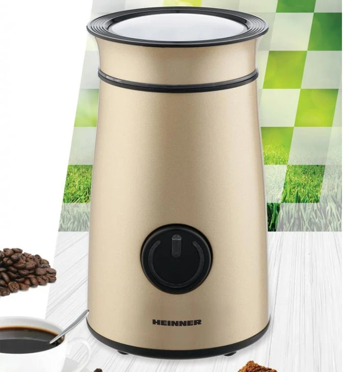 Kavamalė Elektrinis malūnėlis HEINNER Longold 150 HCG-150IXGD
