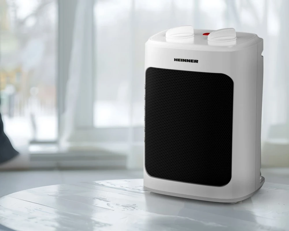 Keraminis šildytuvas 900W/1300W/2000W HCH-M20WH HEINNER