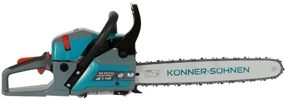 Benzininis grandininis pjūklas 54.5cc 40cm/16" KS CS31G-16 KONNER & SOHNEN