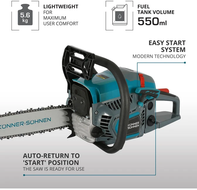 Pjūklas grandininis Cedrus BENZININIS GRANDININIS PJŪKLAS 33 CM 2,1 AG OREGON