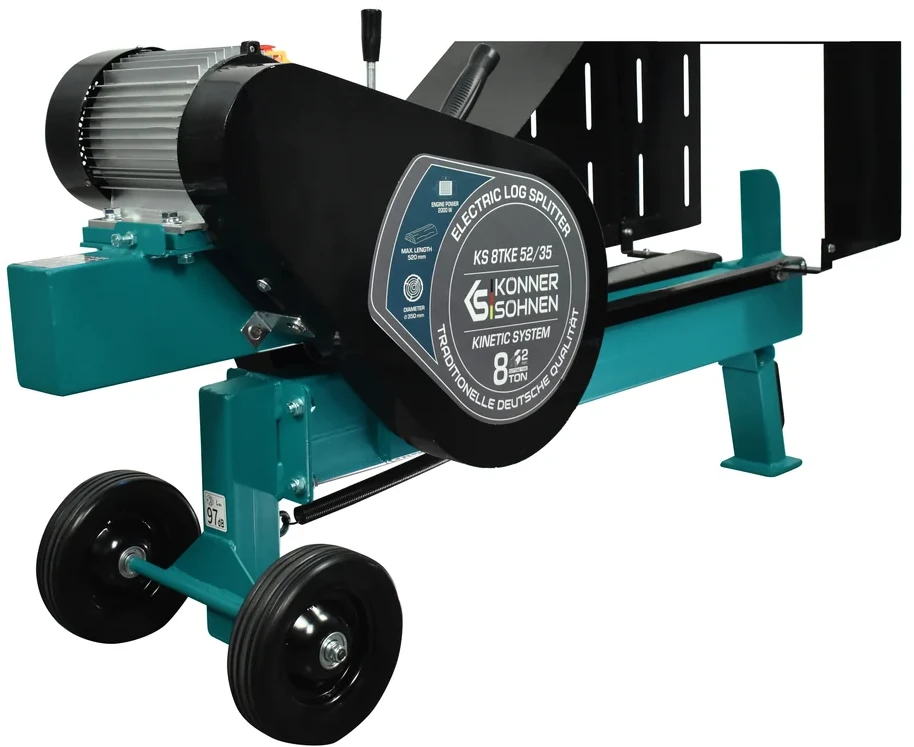 Konner & Sohnen Kinetinė malkų skaldyklė KS 8TKE 52/35 8t 2000w