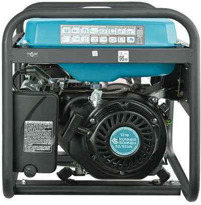 KÖNNER & SÖHNEN Benzininis generatorius 5,0kW 230/400V KS 7000E-3