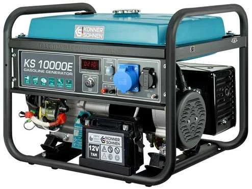 KÖNNER & SÖHNEN Benzininis Generatorius 7,5kW 230V KS 10000E