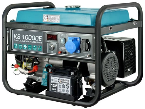 KÖNNER & SÖHNEN Benzininis Generatorius 7,5kW 230V KS 10000E