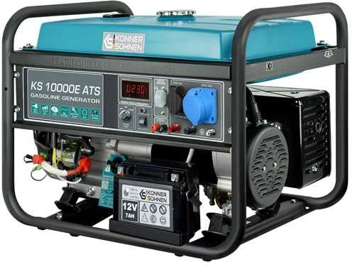 Benzininis generatorius Könner & Söhnen KS 10000E ATS
