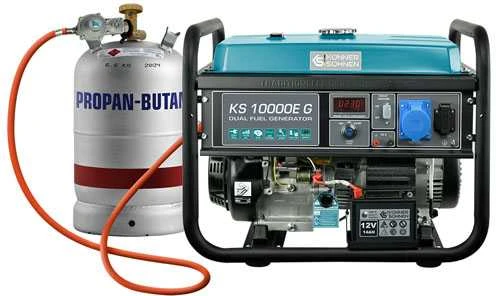 Könner & Söhnen hibridinis (benzinas/LPG) generatorius KS 10000E G
