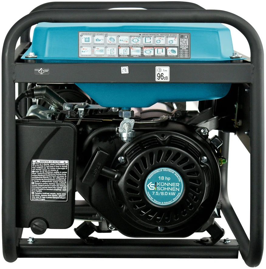 Benzininis generatorius Könner & Söhnen KS 10000E 1/3