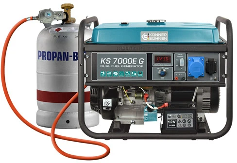 Könner & Söhnen hibridinis (benzinas/LPG) generatorius KS 7000E G