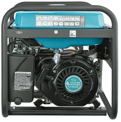 Konner & Sohnen KS benzininis generatorius KS 7000E 5,0kW 230V, elektrinis starteris