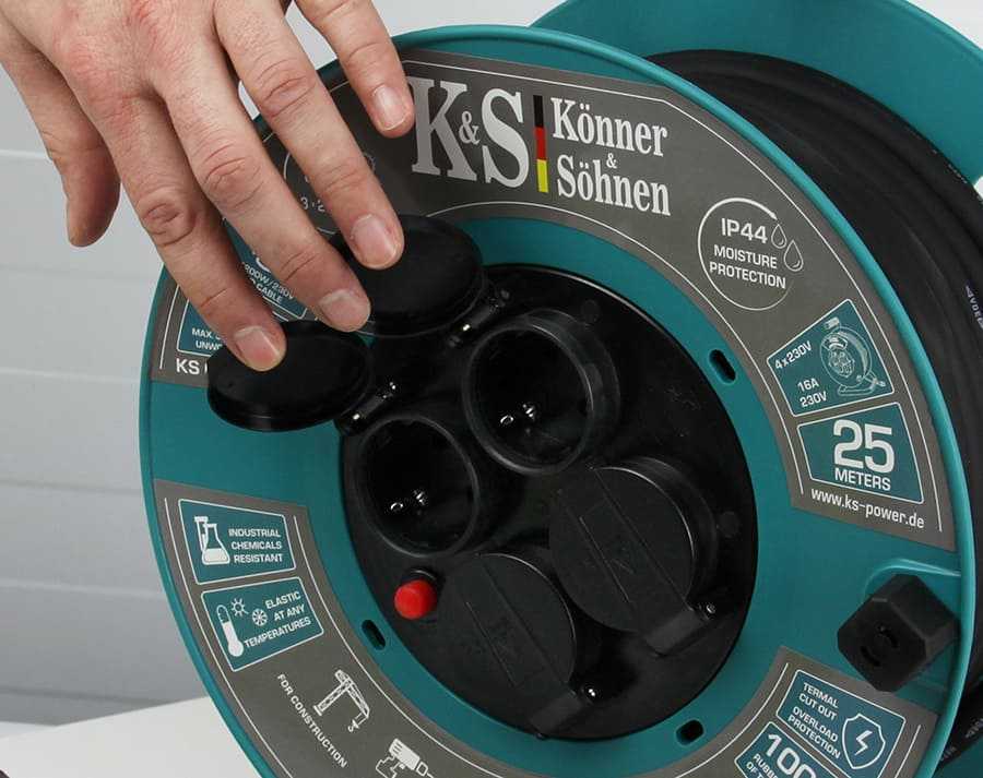 Könner & Söhnen Prodlužovací kabelis KS CR-25M