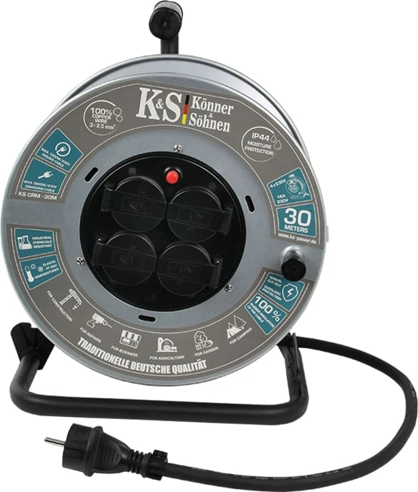 Prailginimo laidas su rite 30m, KS-CRM-30M KONNER & SOHNEN