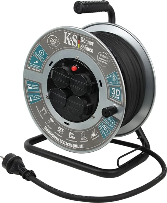 Prailginimo laidas su rite 30m, KS-CRM-30M KONNER & SOHNEN