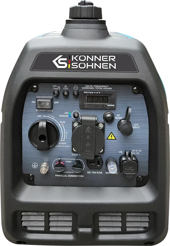 Konner & Sohnen KÖNNER &amp; SÖHNEN KS HIBRIDINIS INVERTORINIS GENERATORIUS KS 2100iG S 1,8kW 230V