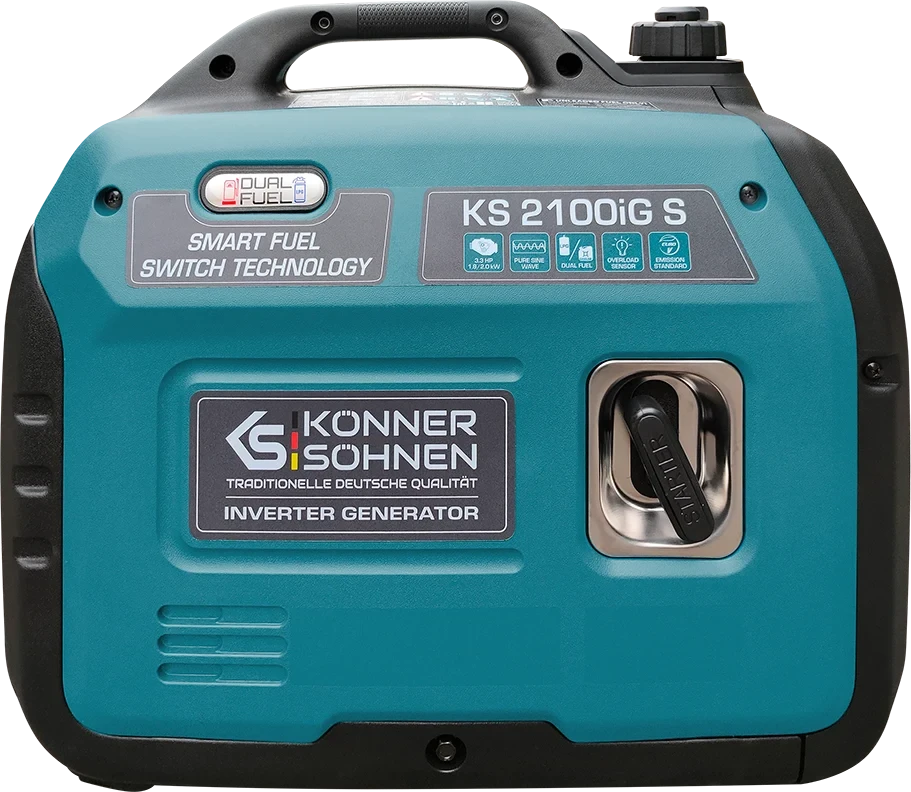 Konner & Sohnen KÖNNER &amp; SÖHNEN KS HIBRIDINIS INVERTORINIS GENERATORIUS KS 2100iG S 1,8kW 230V