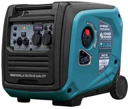 Könner & Söhnen hibridinis (benzinas/dujos) inverterinis generatorius 3,5kW 230V KS 4000iEG S