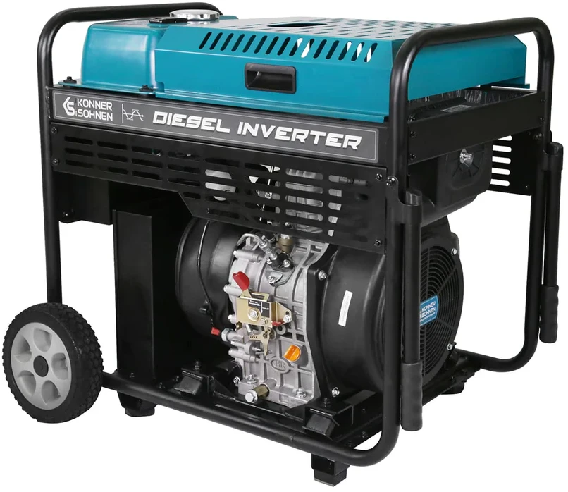 Agregat Könner & Söhnen KS dyzelinis INVERTER GENERATOR KS 9500iDE ATSR 10kW 230V