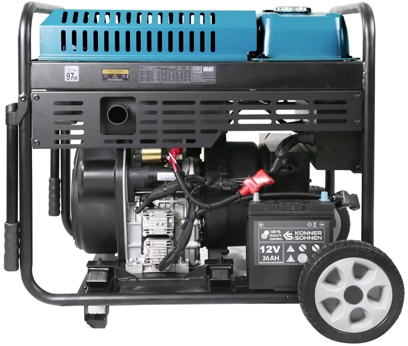 Agregat Könner & Söhnen KS dyzelinis INVERTER GENERATOR KS 9500iDE ATSR 10kW 230V