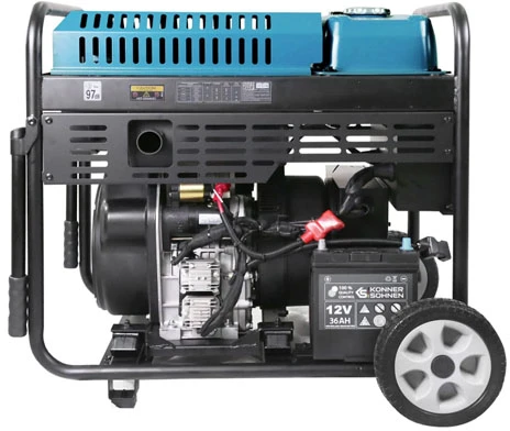 Konner & Sohnen Diesel KS inverterinis generatorius dyzelinis KS 9500iDE ATSR 10kW 230V