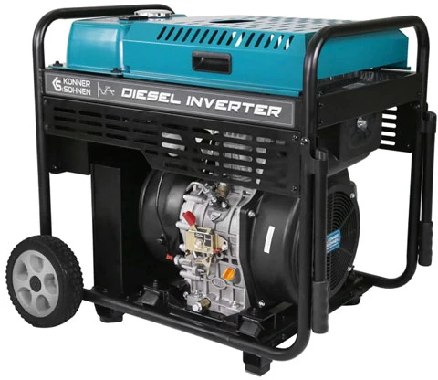 Konner & Sohnen Diesel KS inverterinis generatorius dyzelinis KS 9500iDE ATSR 10kW 230V
