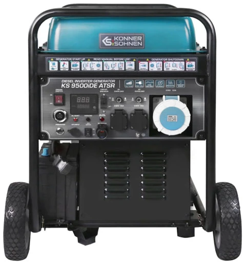 Konner & Sohnen Diesel KS inverterinis generatorius dyzelinis KS 9500iDE ATSR 10kW 230V