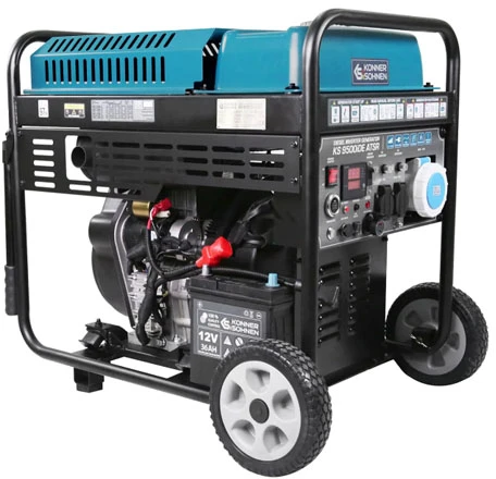 Konner & Sohnen Diesel KS inverterinis generatorius dyzelinis KS 9500iDE ATSR 10kW 230V
