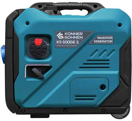 Benzininis inverterinis generatorius Könner & Söhnen KS 6000iE S, 5kW