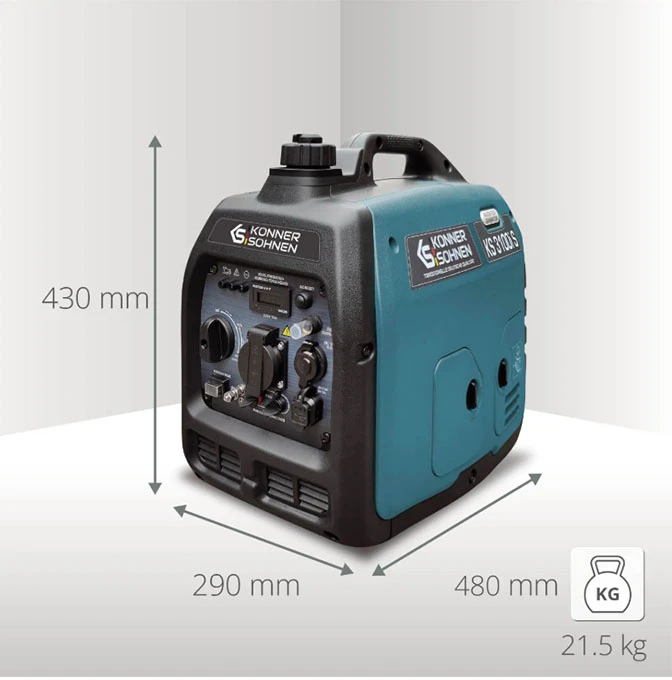 Könner &amp; Söhnen KS Inverterinis generatorius Könner & Söhnen KS 3100i S
