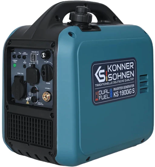 Konner & Sohnen Inverterinis generatorius LPG/benzinas 2000W KS 1900iG S KONNER amp SOHNEN