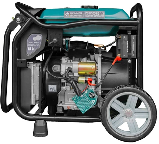 Konner & Sohnen KS inverterinis generatorius HYBRYDOWY KS 8100iEG 1/3 7,2kW 230V