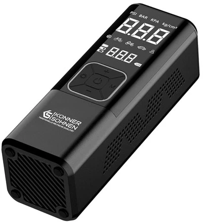 Konner & Sohnen Belaidis Kompresorius - KÖNNER&SÖHNEN KS P20 3-in-1 Juodas