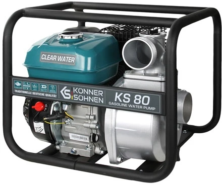 Konner & Sohnen KS benzininis vandens siurblys KS 80 švariam vandeniui 1000 l/min