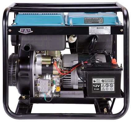 Konner & Sohnen Dyzelinis generatorius Konner amp Sohnen KS 9100HDE-1/3 ATSR, 7.5 kW