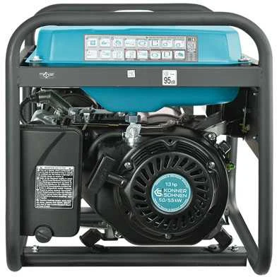 KÖNNER & SÖHNEN trifazis benzininis generatorius KS 7000E-1/3, 5,0 kW, 230/400 V, el. starteris