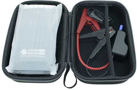 KÖNNER & SÖHNEN Paleidėjas starteris power bank 1000A, 12Ah, KS JS-1000
