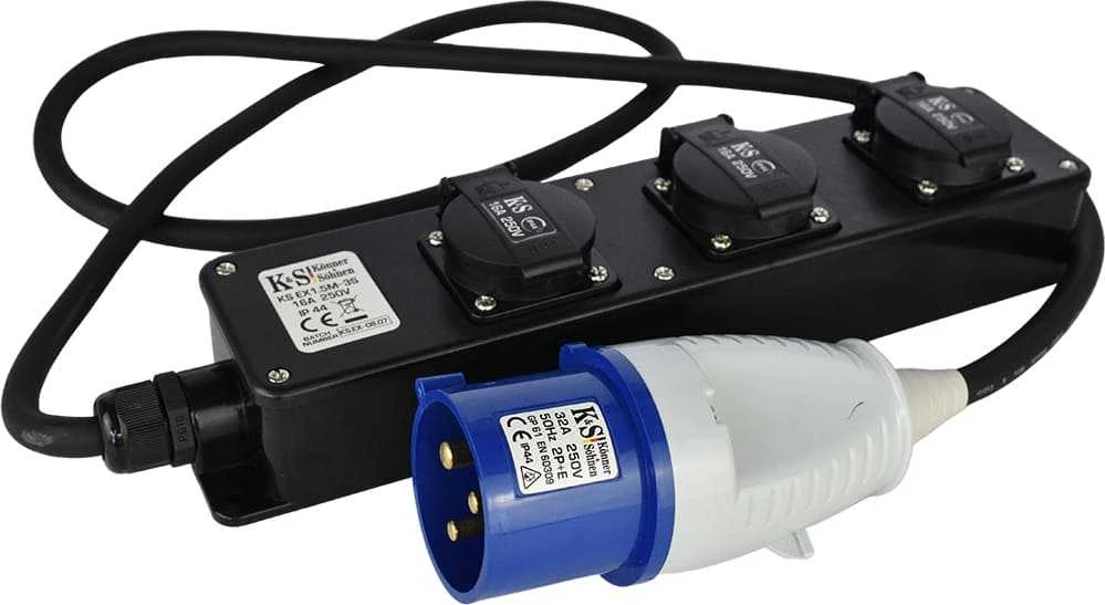 KÖNNER & SÖHNEN ilgiklis adapteris 32A/16A KS EX1.5M-3S