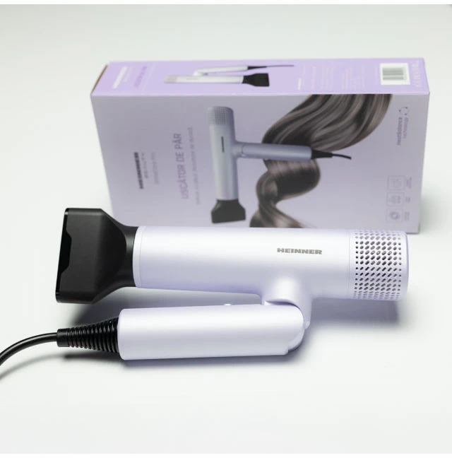 Plaukų džiovintuvas 1600 W, violetinis, HHD-Y16BLDC-LV HEINNER