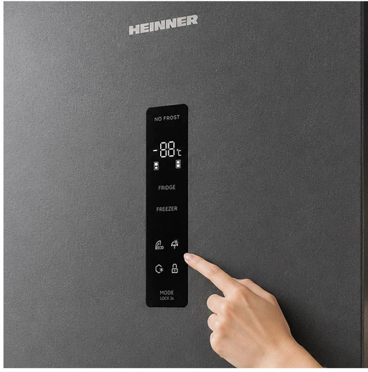 Šaldytuvas Combi No Frost HCNF-HM400DINVDGE++ HEINNER