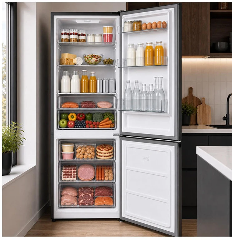 Šaldytuvas Combi No Frost HCNF-HM400DINVDGE++ HEINNER