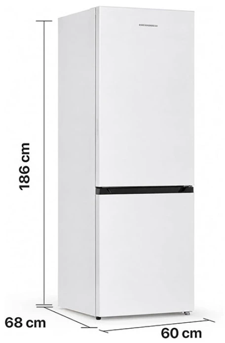 Šaldytuvas Combi No Frost HCNF-HM400INVE++ HEINNER