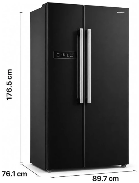 Šaldytuvas side by side HSBS-M548NFINVBKE++ HEINNER