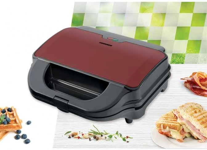 Sumuštinių keptuvas SANDWICH MAKER HEINNER SM-2H900BKS (SM-2H900BKS)