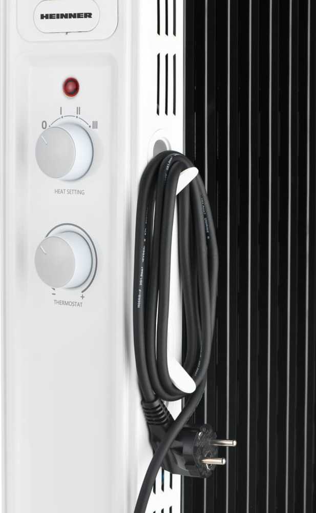 Tepalinis radiatorius 1000/1500/2500W HOH-M13WH-BK HEINNER