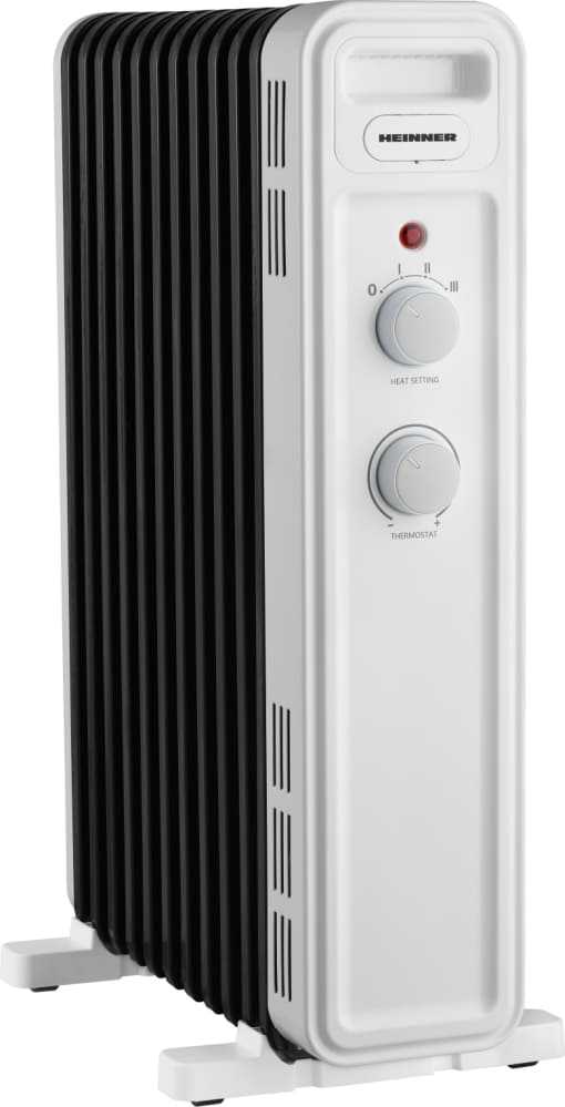 Tepalinis radiatorius 1000/1500/2500W HOH-M13WH-BK HEINNER