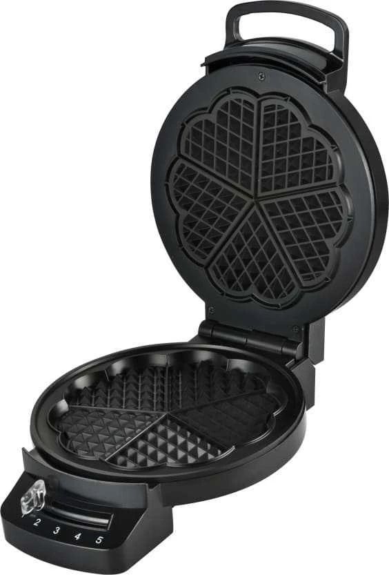 Vaflinė Vaflių kepimo aparatas 1200W HWF-F1200BK HEINNER