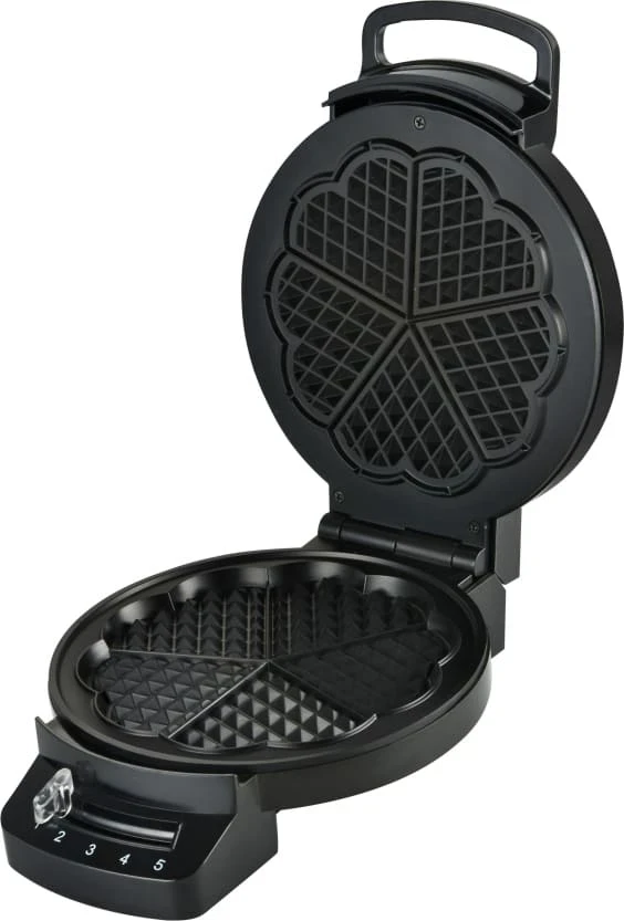 Vaflinė Vaflių kepimo aparatas 1200W HWF-F1200BK HEINNER