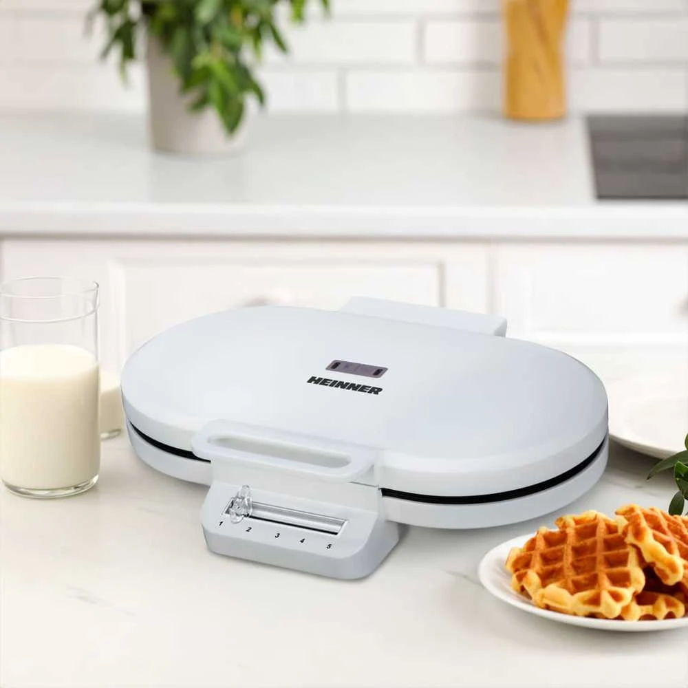 Vaflinė Vaflių kepimo aparatas 1400W HWF-F14002WH HEINNER