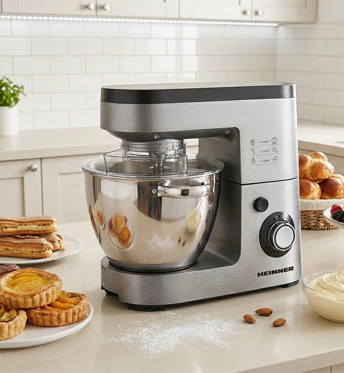 Virtuvinis kombainas MIXER PLANETAR HEINNER HPM-1500XMC-V2 (HPM-1500XMC-V2)