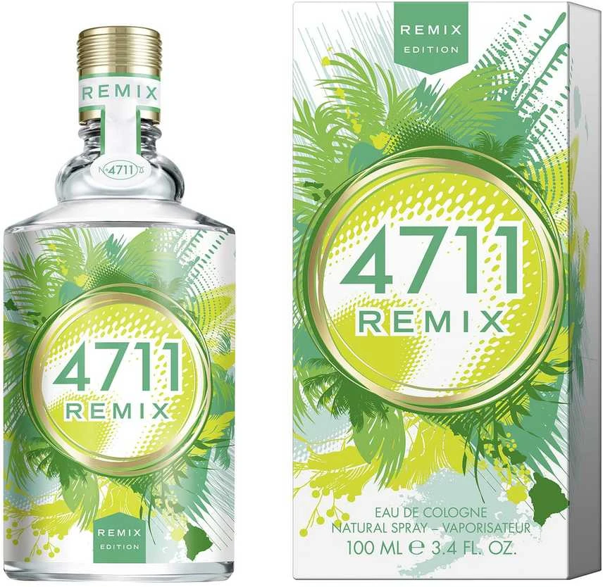 4711 Remix Žalias Oasis EDC odekolonas unisex, 100 ml