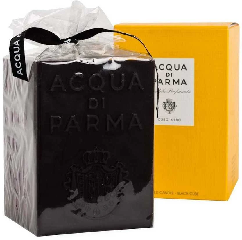 Acqua Di Parma Juodas Cube Candle Amber kvepianti žvakė, 1000 g